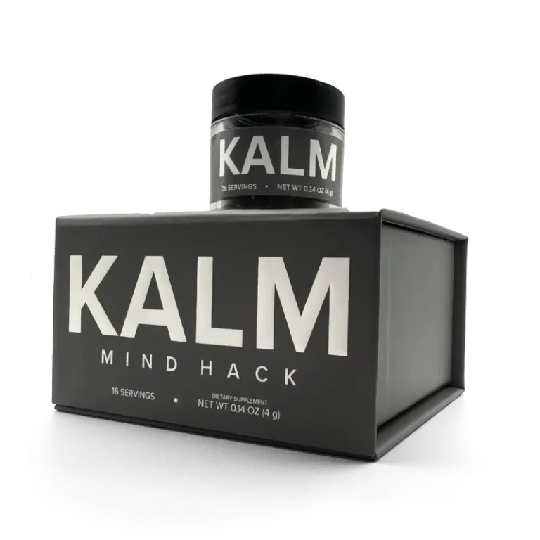 Kalm Mind Hack Supplement for anxiety, stress, focus, and brain fog.